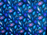 Dark Galaxy Digital Cotton Print Fabric